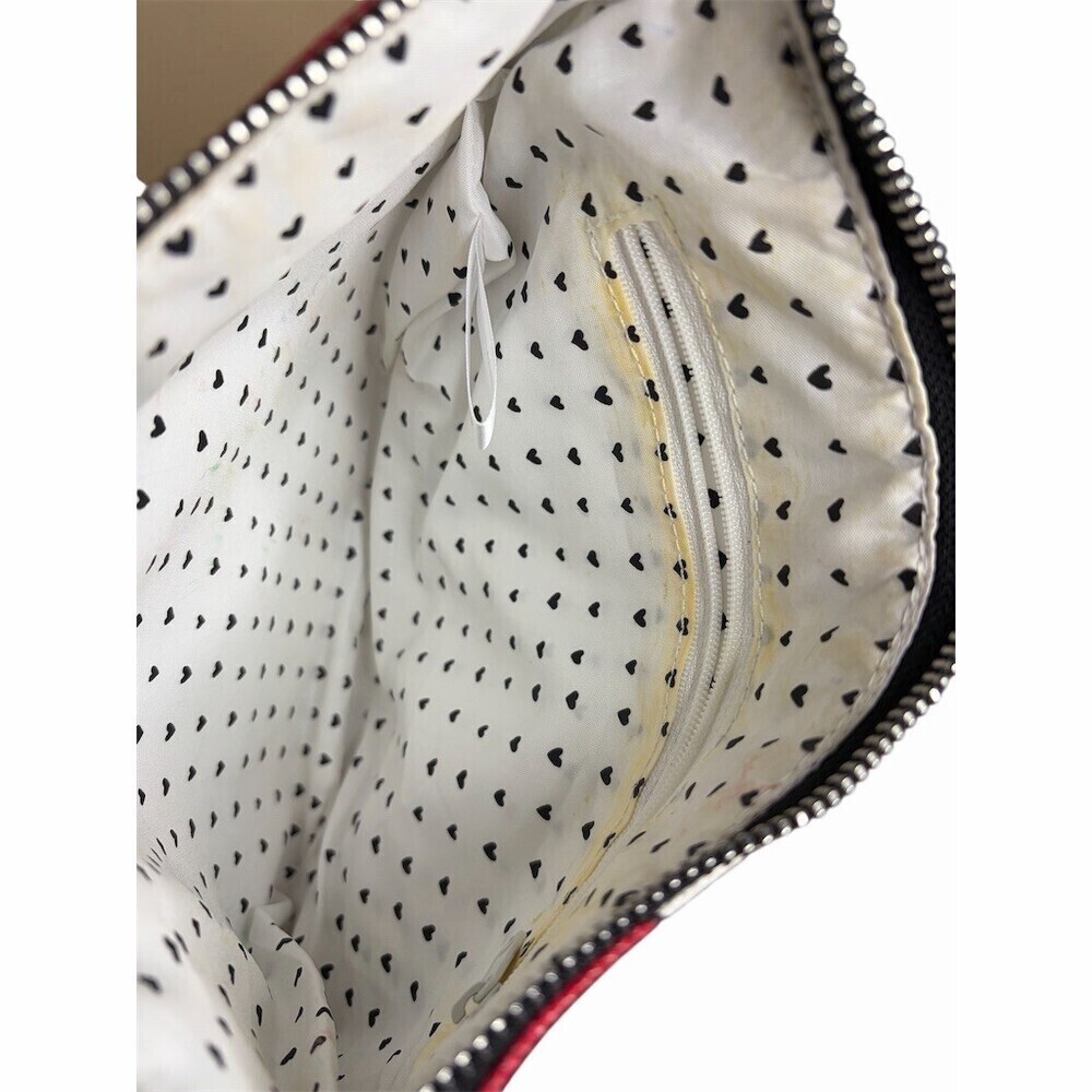 Brighton Love Dove Pouch Crossbody Bag Womens Small Red White Holiday Bird - Picture 6 of 6
